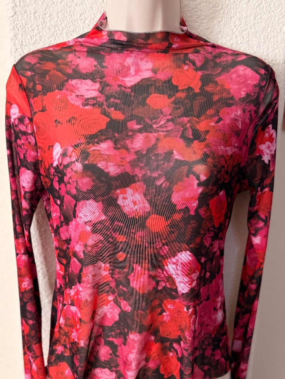 See through Mock Blouse